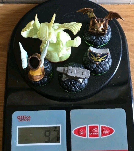 Activision Skylander Figures Lot of 6! Lava Barf Fire Kraken Scorp Flashwing M11
