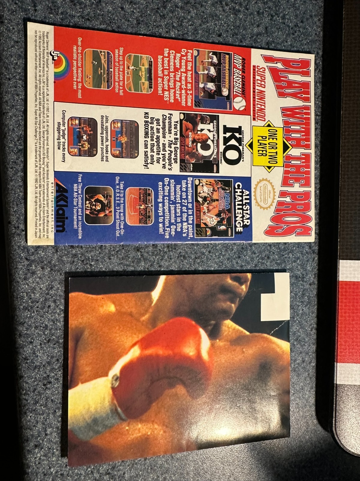 George Foreman’s KO Boxing for Super Nintendo (SNES) CIB Complete Excellent