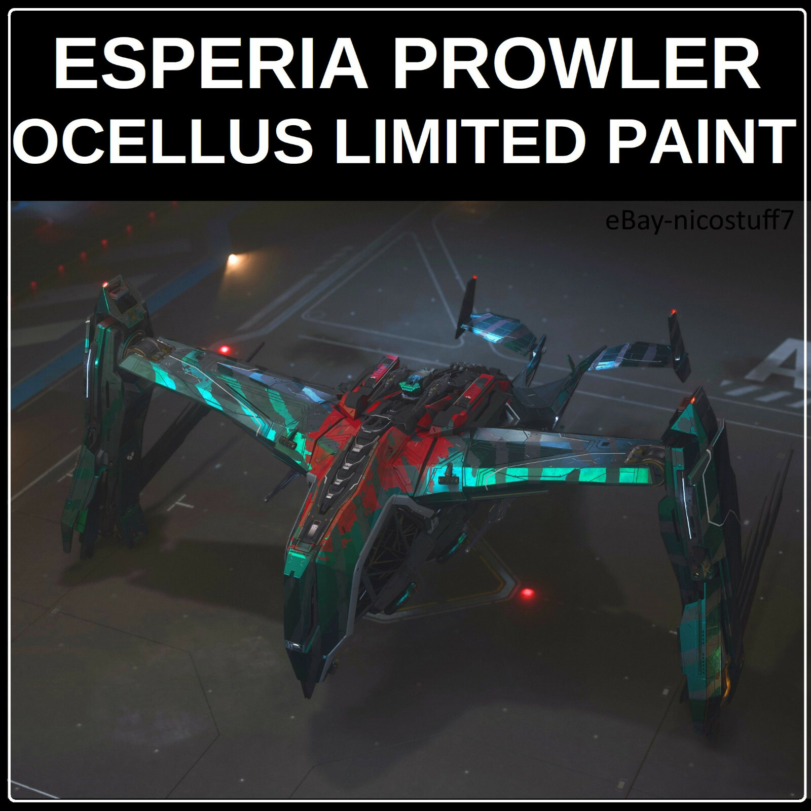 STAR CITIZEN PAINTS – ESPERIA PROWLER – OCELLUS LIMITED PAINT / SKIN