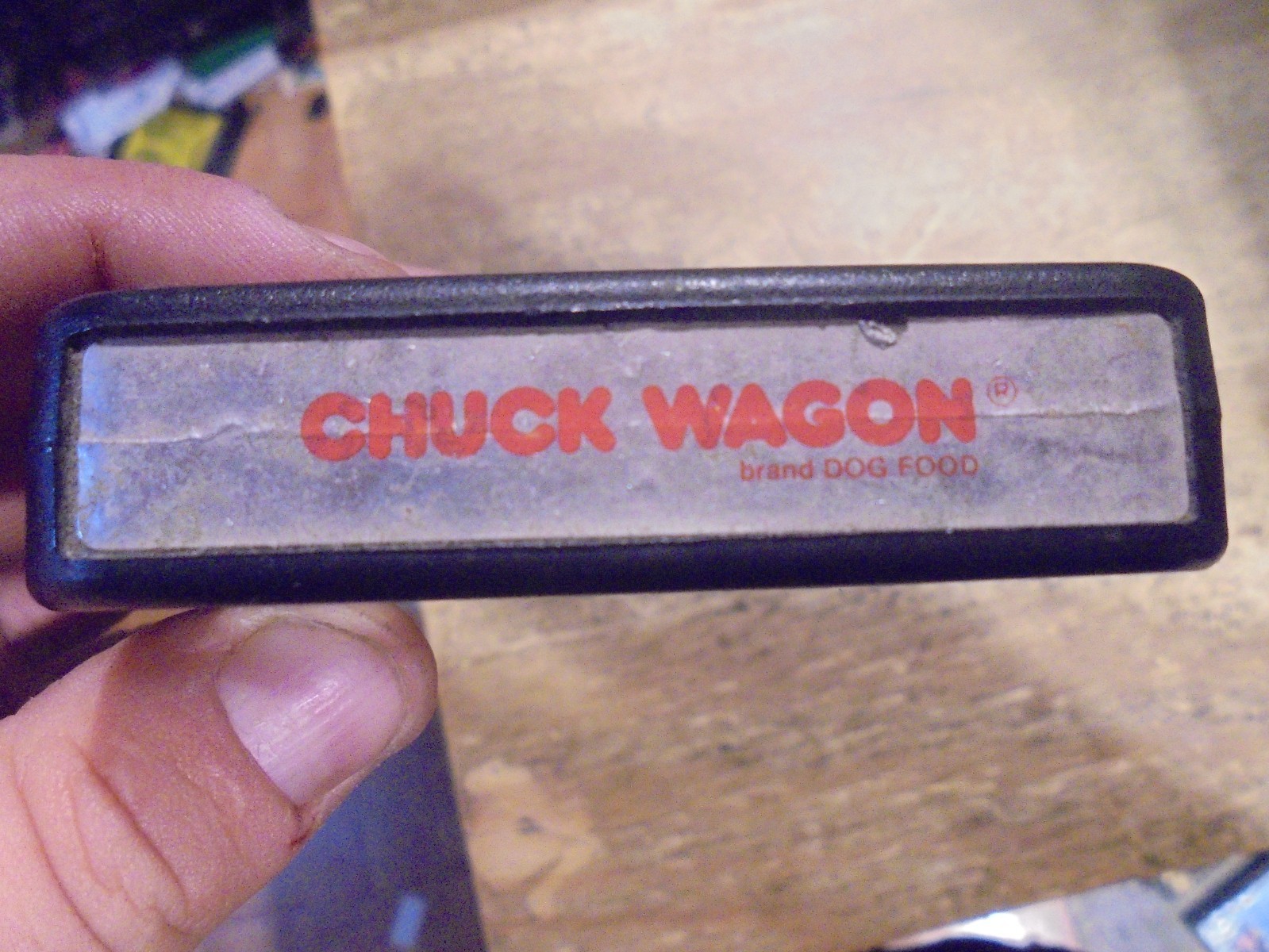 Super Rare CHASE THE CHUCKWAGON Atari 2600 Game Cartridge 1983 Ralston Purina