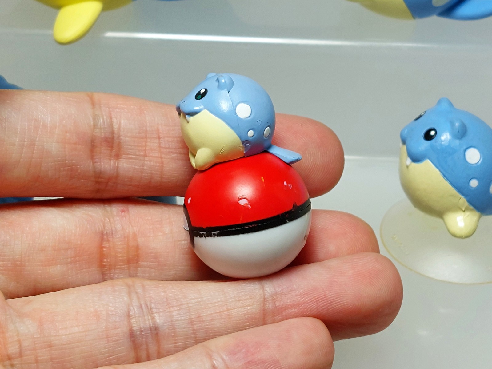 Spheal Tamazarashi Pokemon Mixed Figure Tomy T-ARTS Bandai Banpresto 0.4-1.7in