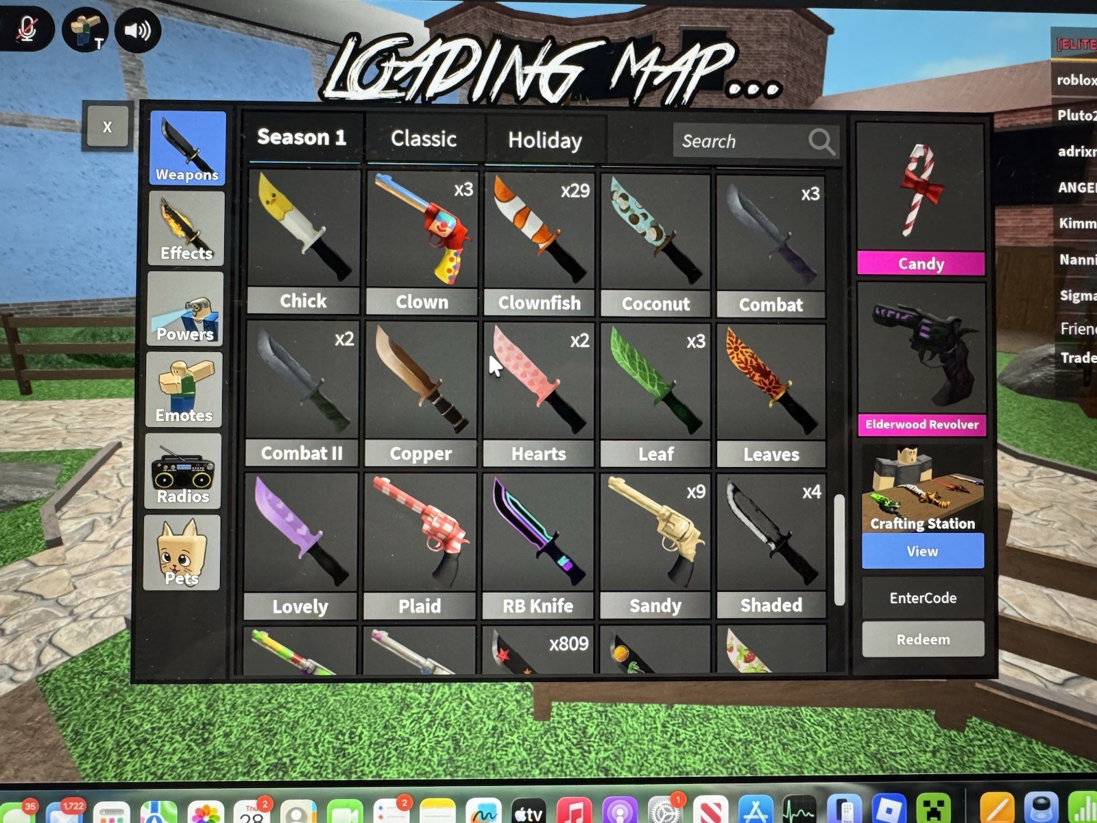 Roblox MM2 Murder Mystery 2 Items, COLLECTIBLES and GODLIES