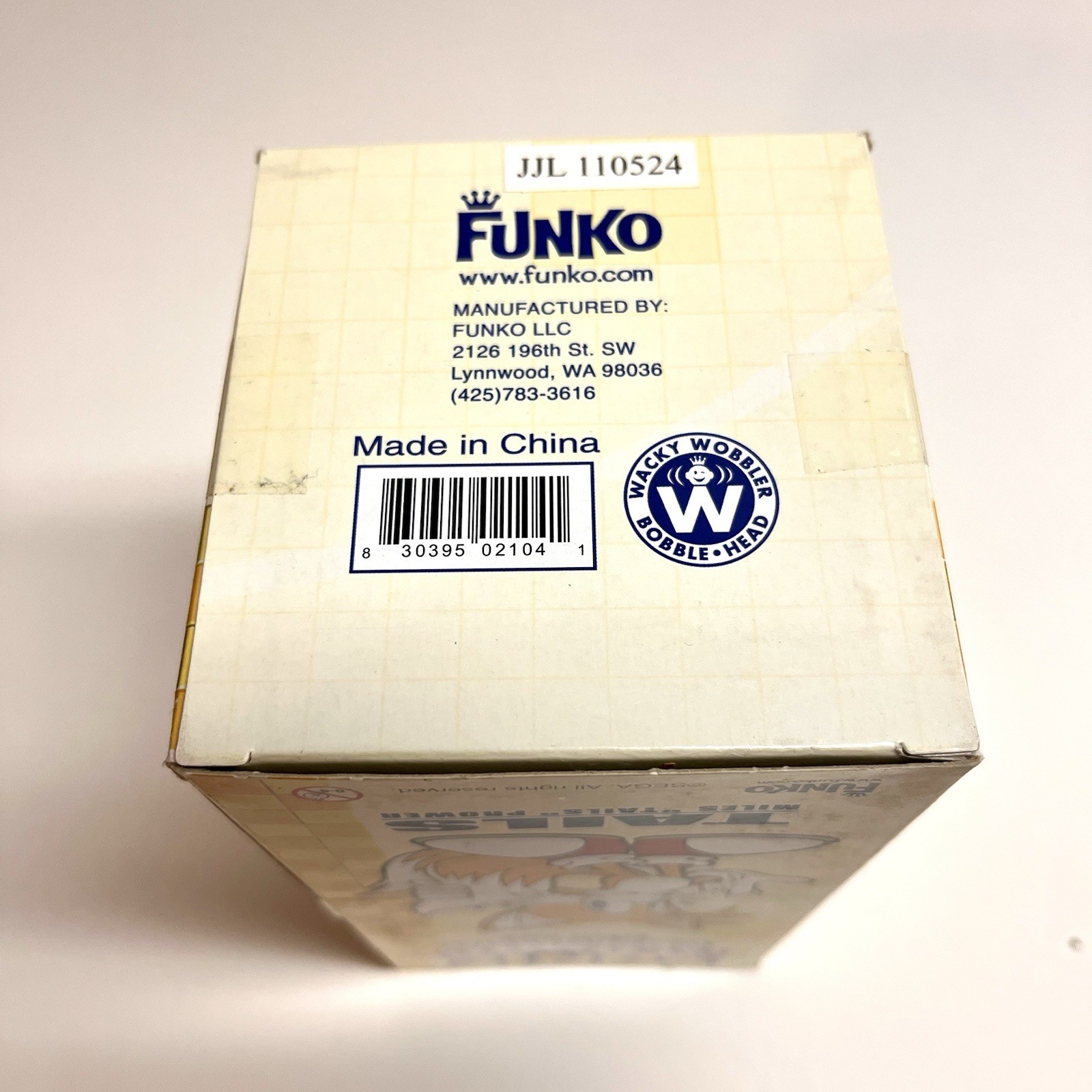 Tails – Sonic *BRAND NEW* Funko Pop Wacky Wobbler Bobble Head