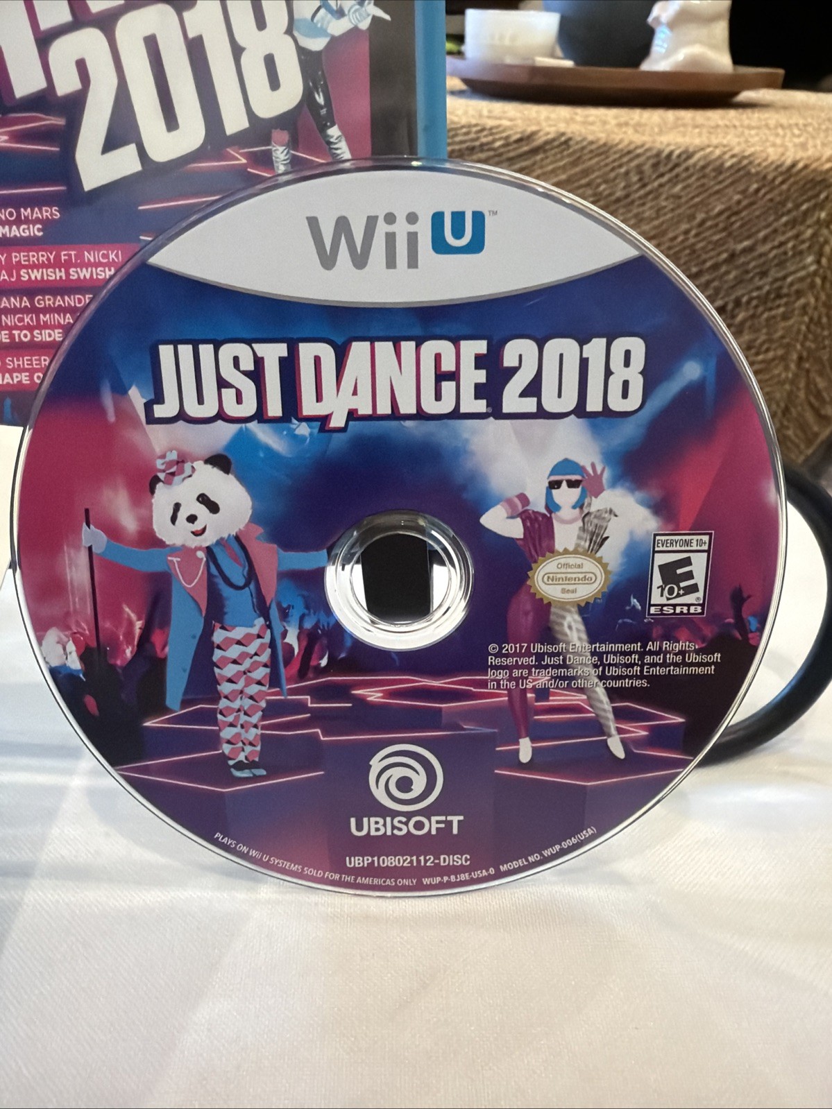 Just Dance 2018 (Nintendo Wii U) CIB! W/ Inserts! Works Great! Fun Game!