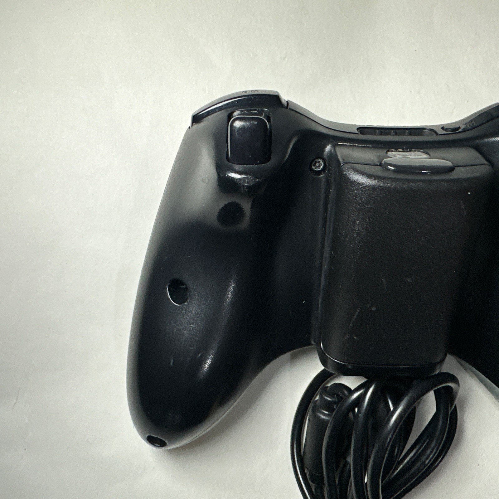OEM Microsoft Xbox 360 Black Wireless Controller + Games Black Flag Mass Effect