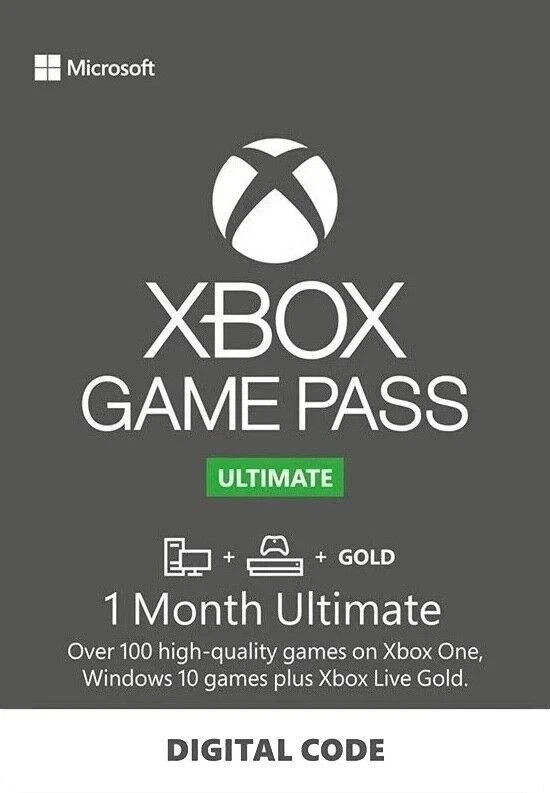 Xbox Game Pass Ultimate 1 Month Membership – USA Only (NEW+ EXISTING User) Code