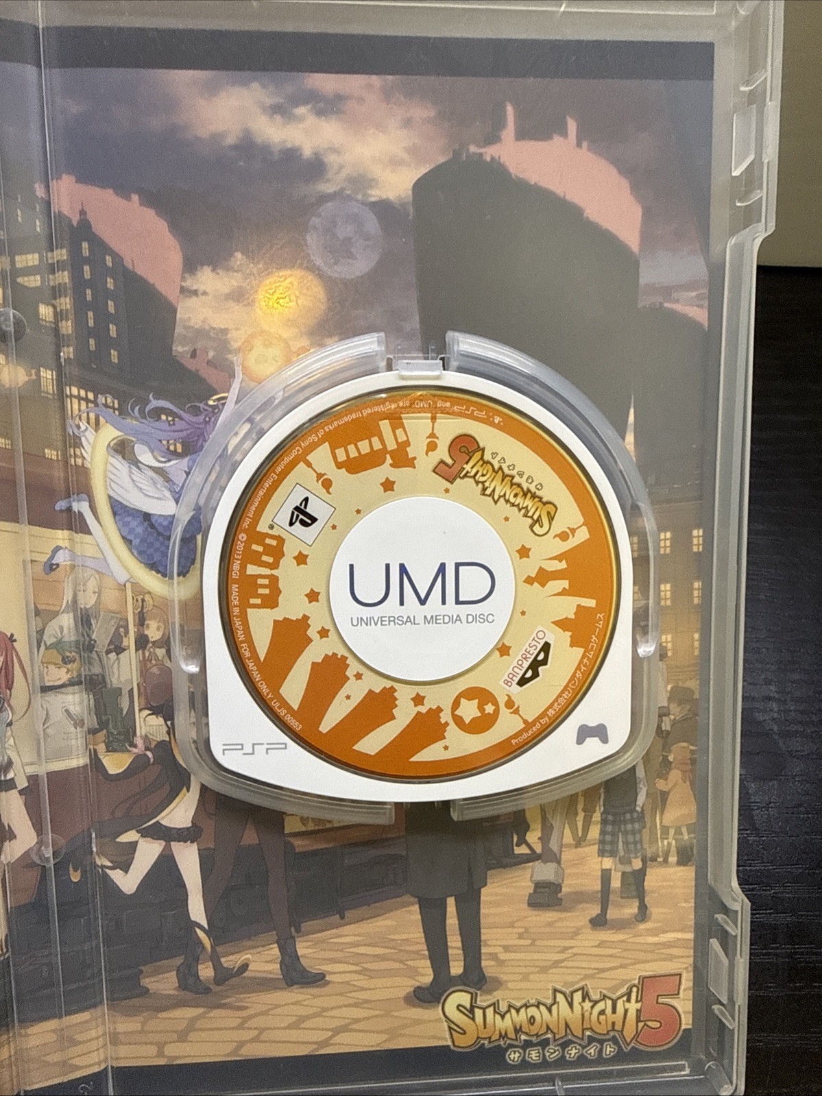 PSP Summon Night 5 Bandai Namco Strategy NTSC-J Japan