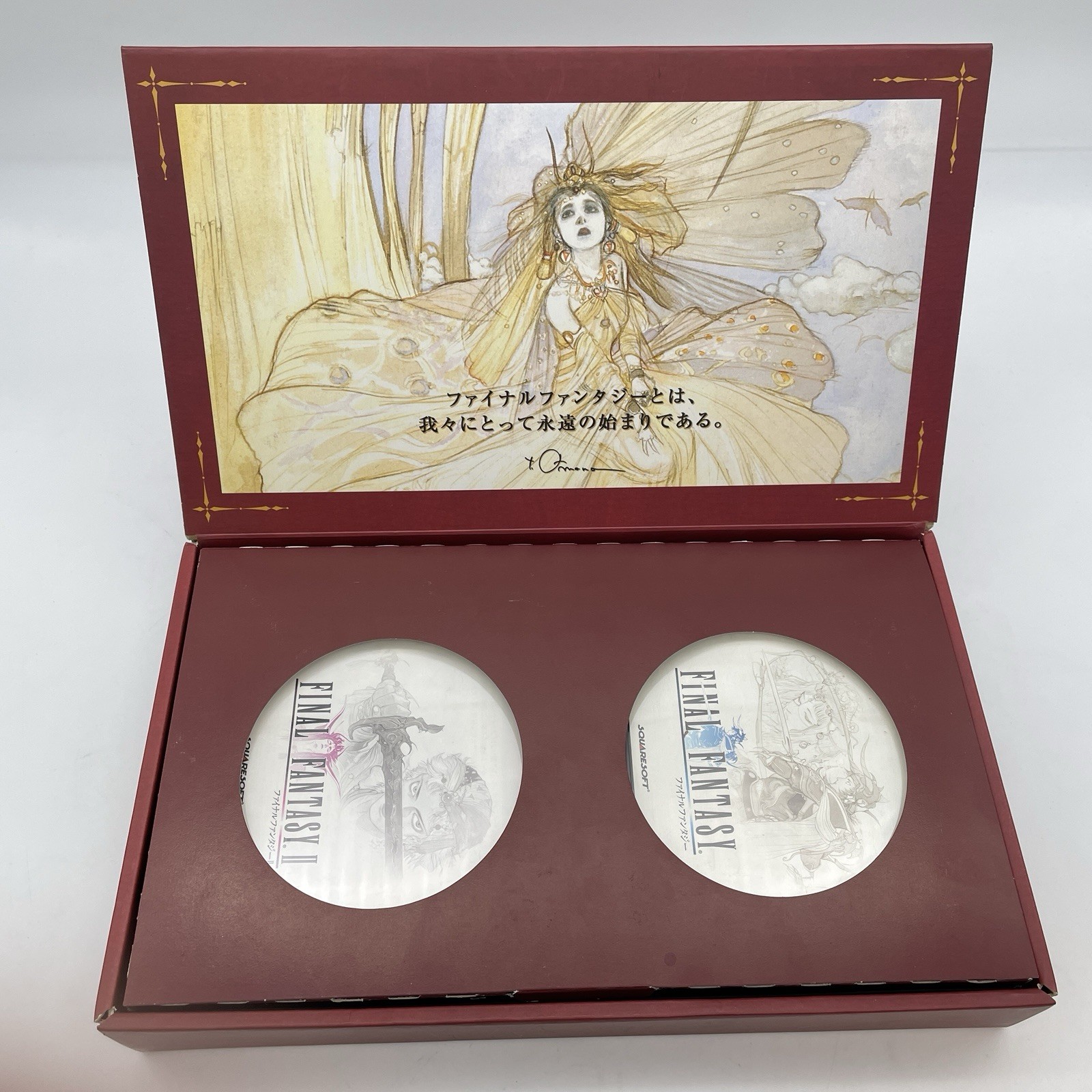 PS1 Final Fantasy 1 ＆ 2 I II Premium Package SQUARE ENIX PlayStation 1