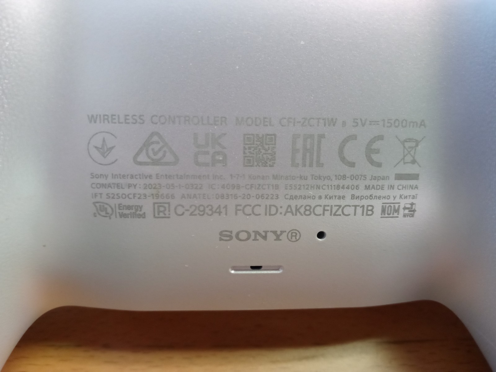 Sony PlayStation 5 PS5 DualSense Wireless Controller CFI-ZCT1W – Chroma Pearl