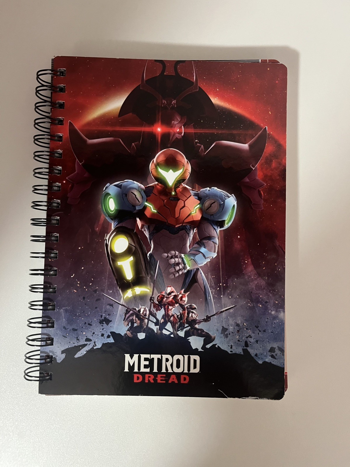 Nintendo Employee Exclusive – Metroid Dread – Spiral Notebook/Planner