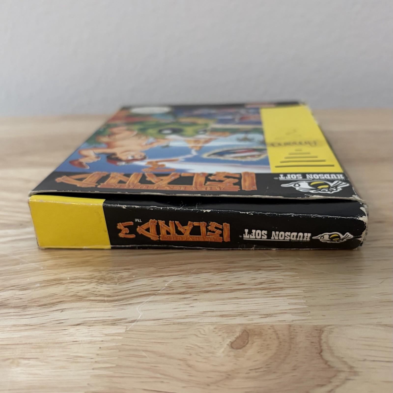 Adventure Island 3 In Box Nintendo NES Manual Missing Front Cover See Photos