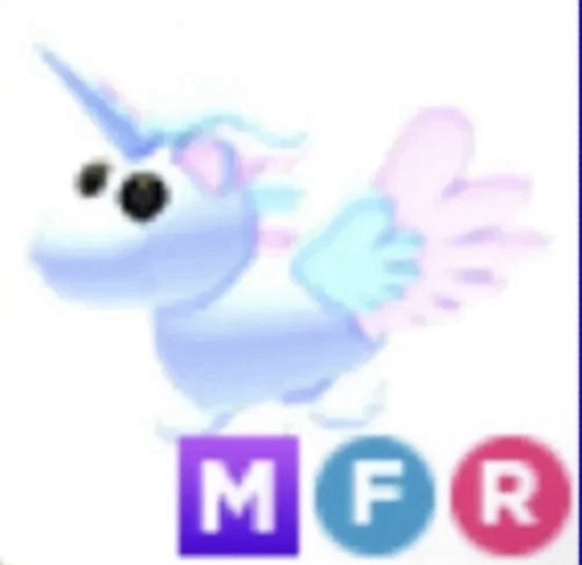Adopt From Me Mega Neon Alicorn Fly Ride
