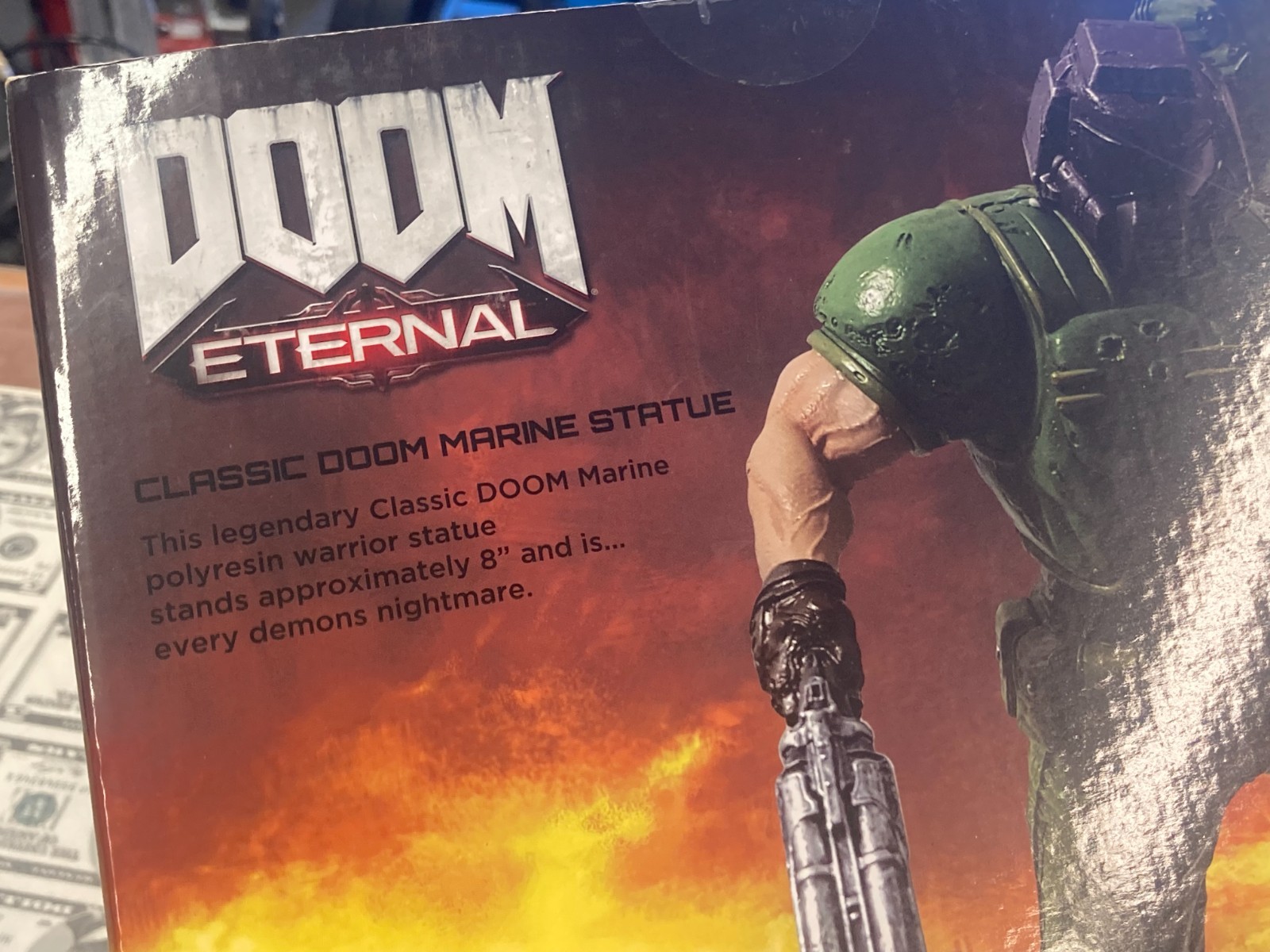 2021 Doom Eternal Classic Doom Marine Statue By Bethesda *New* Limited 902/1000