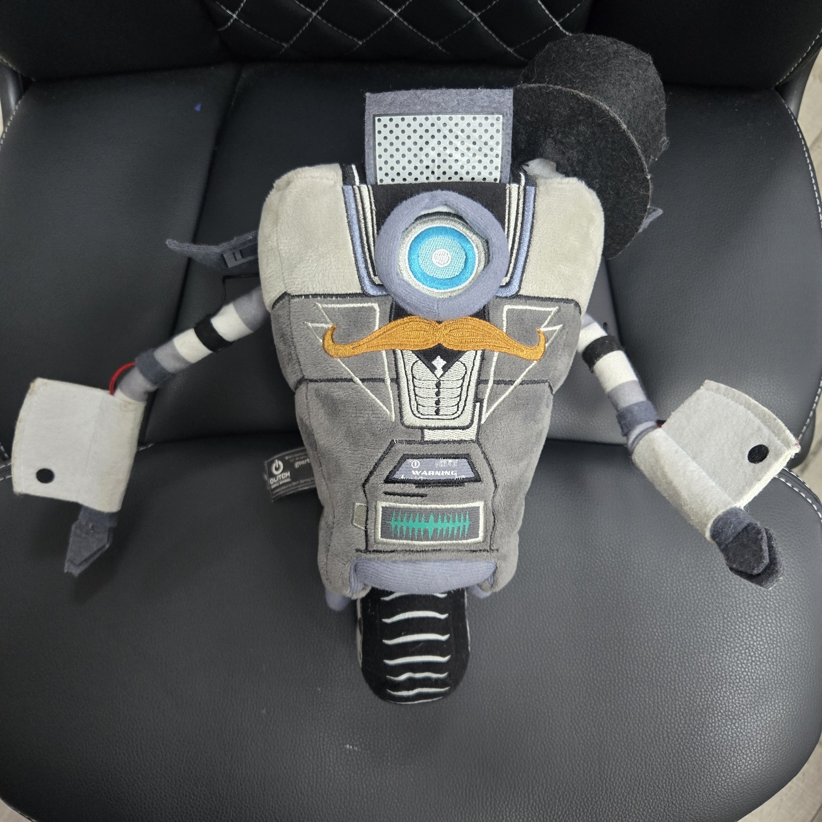 Borderlands 2 Gentleman Caller Claptrap Robot Talking Plush Gearbox 2018