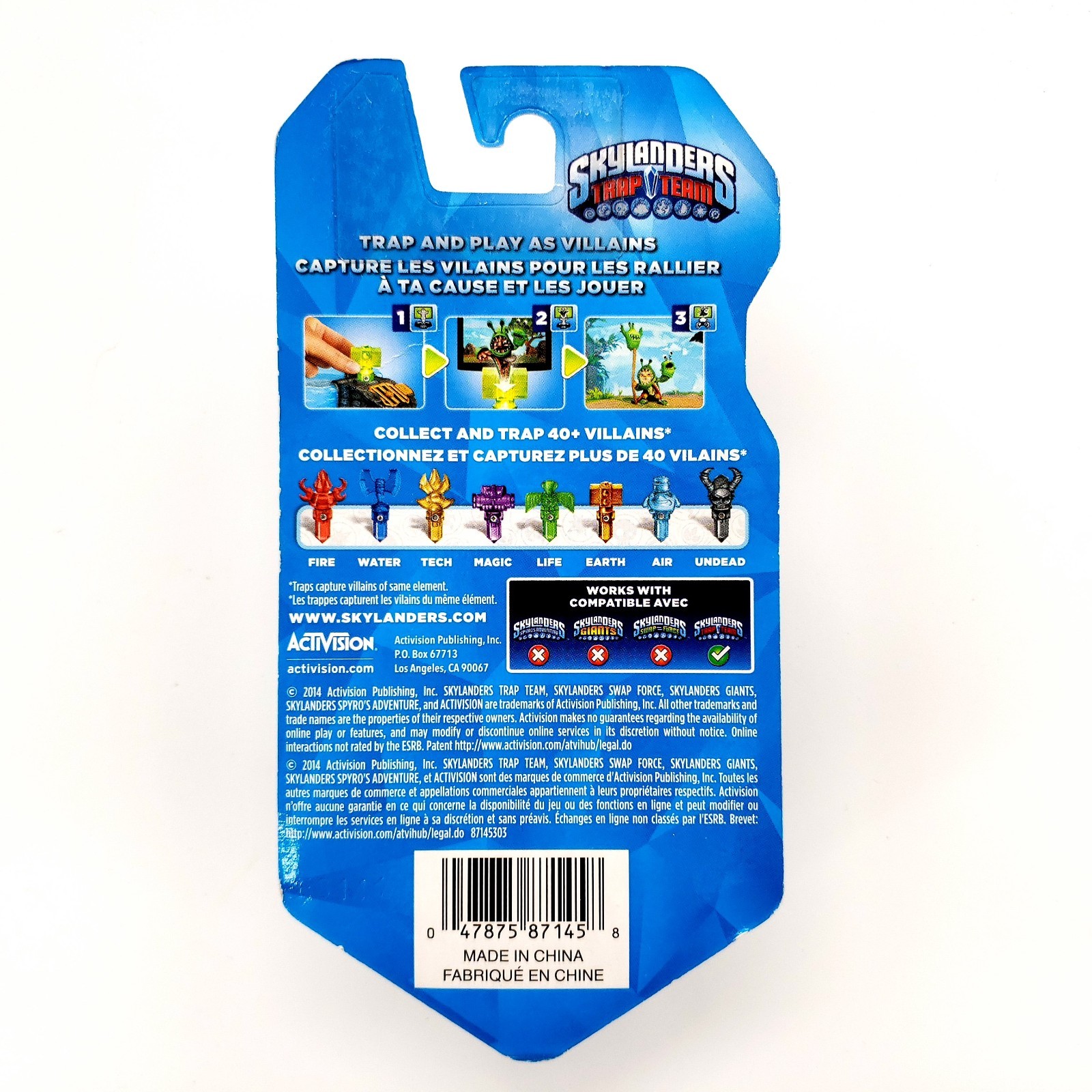 Skylanders Trap Team Undead Trap Axe Crystal Brand New Sealed