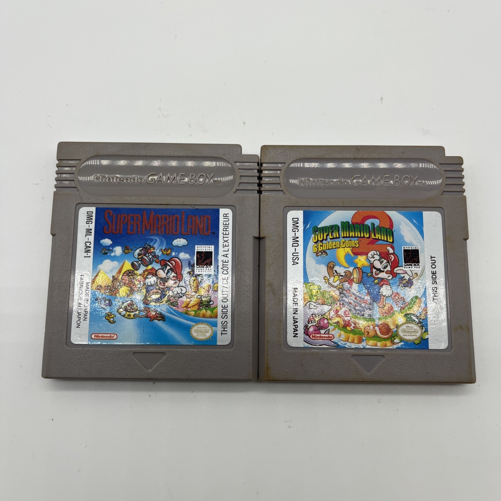 Super Mario Land + Super Mario Land 2:6 Golden Coins/ Nintendo Game Boy