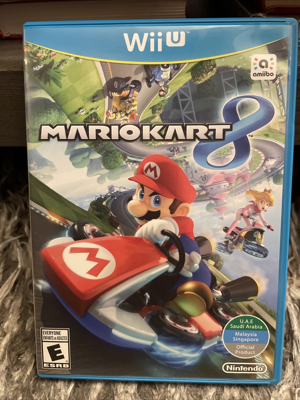 Mario Kart 8 (Nintendo Wii U, 2014) U.A.E, Singapore, Malaysia, Saudi Region