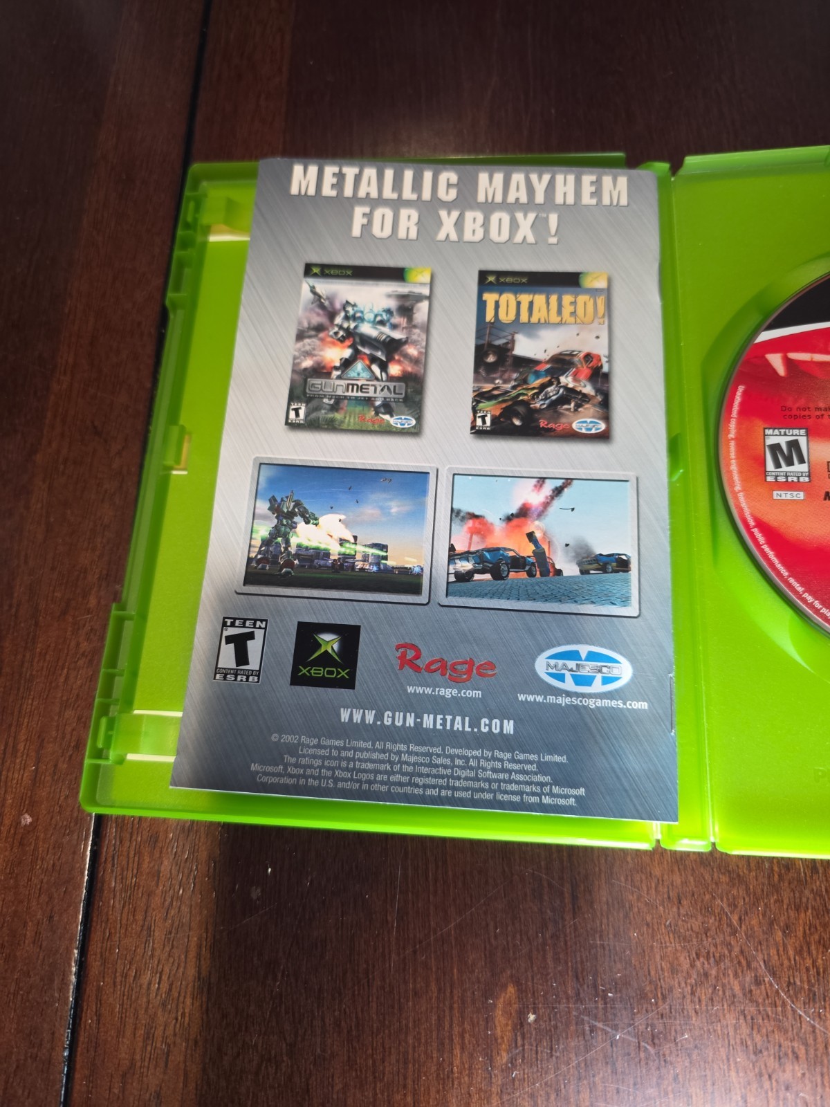 BloodRayne – Microsoft Xbox – 2002 – NTSC-U/C – Game Disc and Case