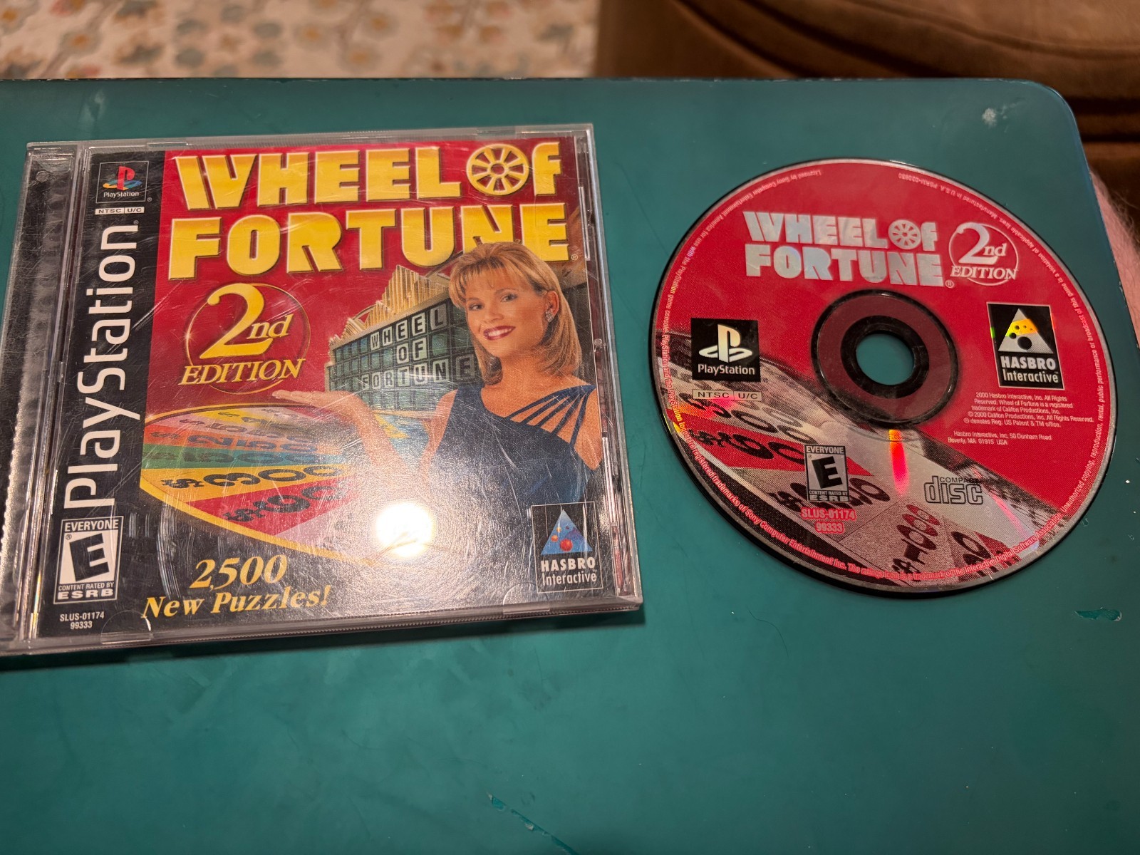 Wheel of Fortune 2nd Edition Sony PlayStation 1 PS1 complete