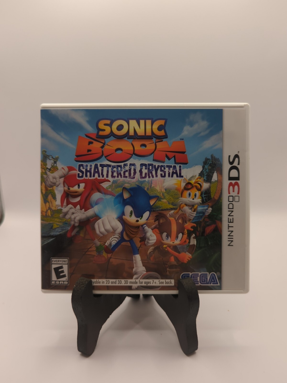 Sonic Boom: Shattered Crystal (Nintendo 3DS, 2014) Complete with Manual Tested