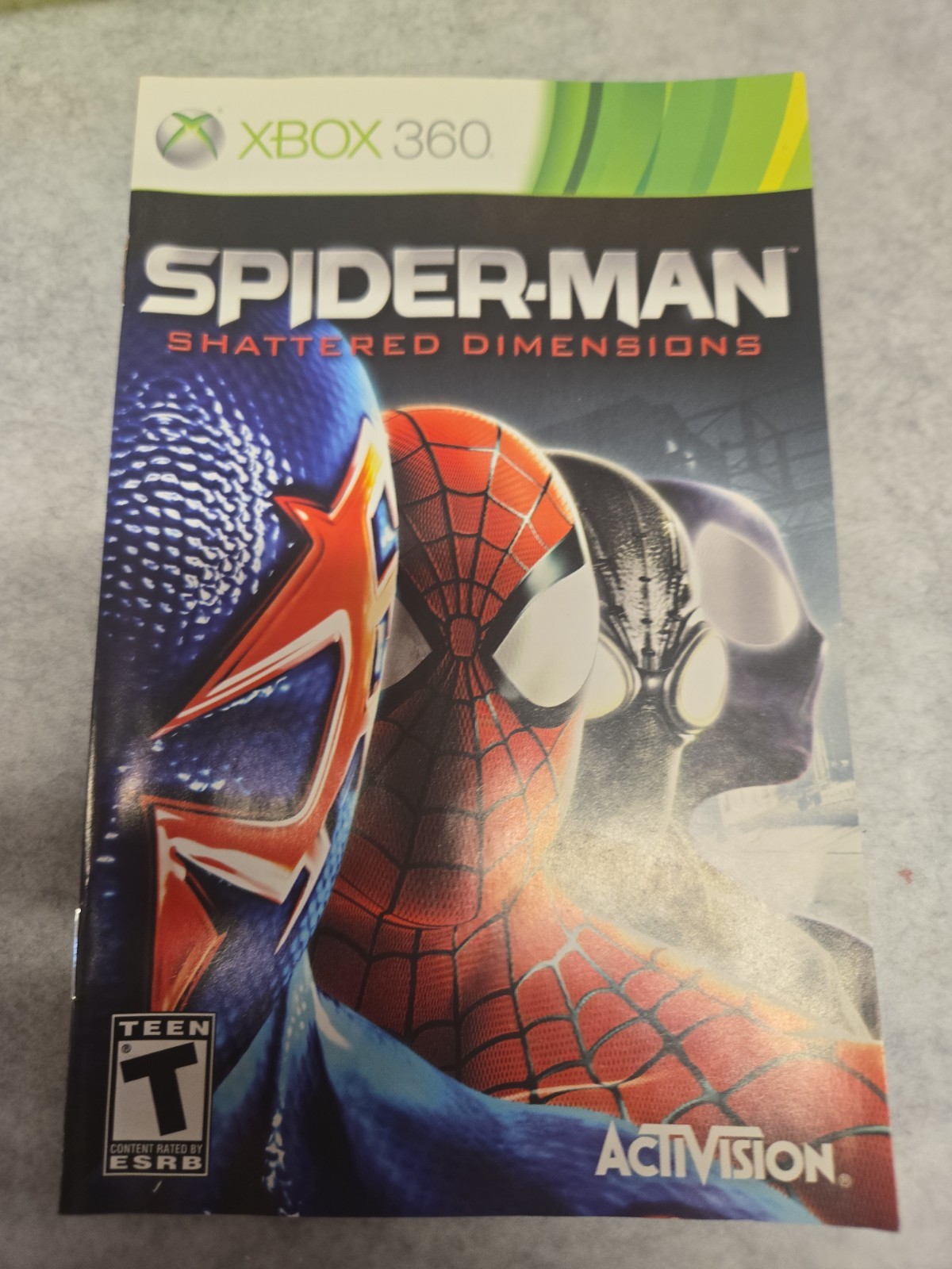Spider-Man: Shattered Dimensions [Xbox 360] [X360] [2010] [Complete] Not Tested
