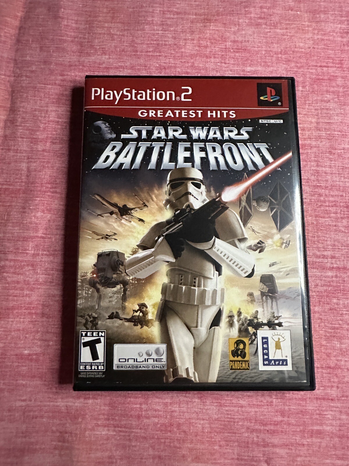 Star Wars Battlefront PS2 – DISCONTINUED TESTED Plays GREAT *SEE NOTES*