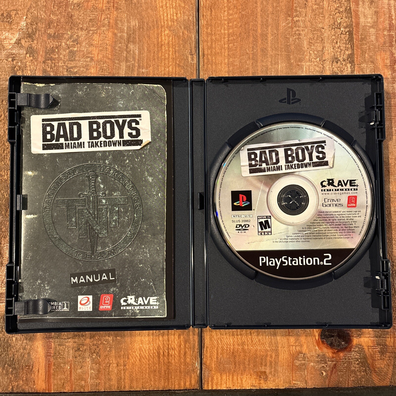 Bad Boys: Miami Takedown (Sony PlayStation 2, 2004) – CIB W Manual – Free Ship