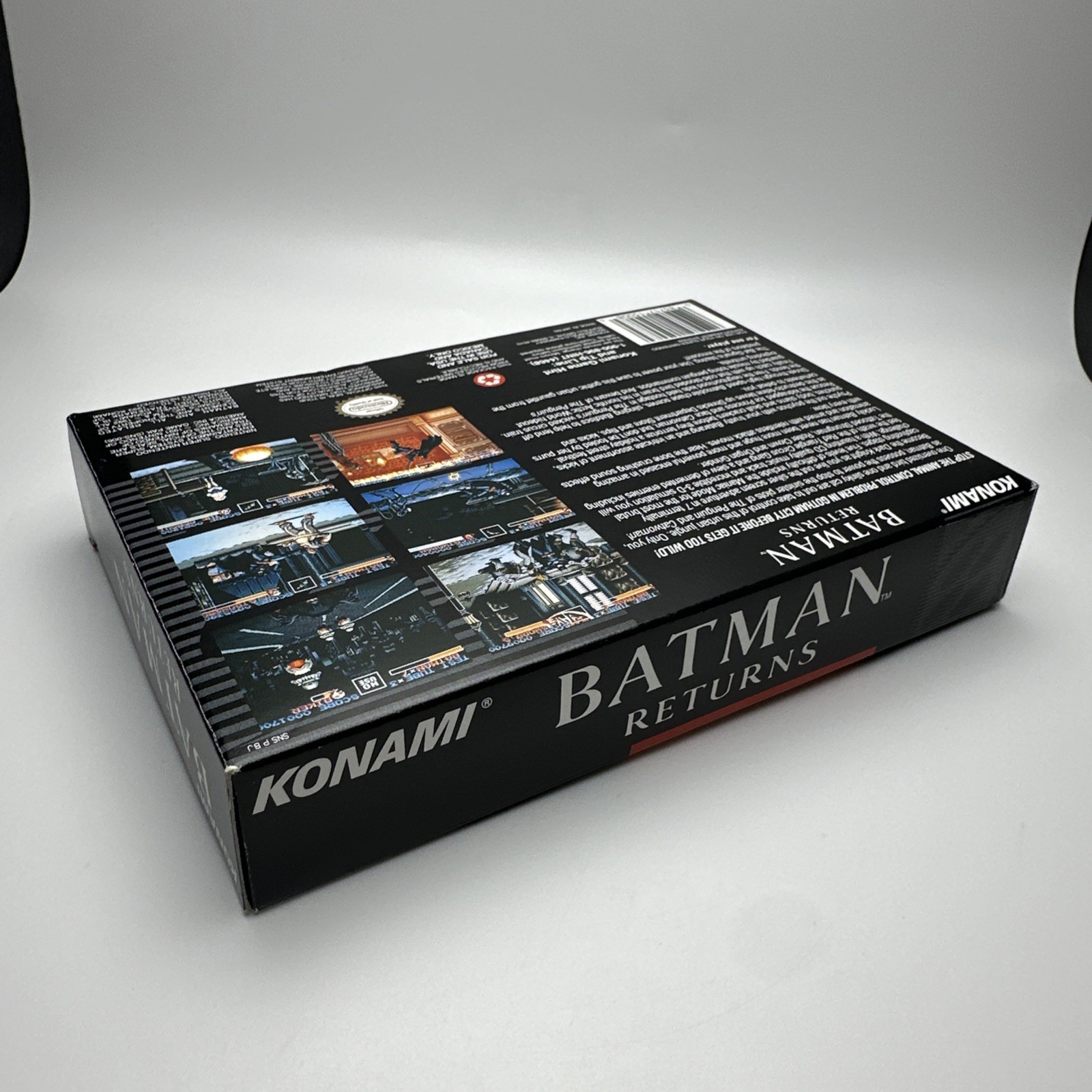 Batman Returns Super Nintendo SNES Complete CIB Nice Box Very Good Condition