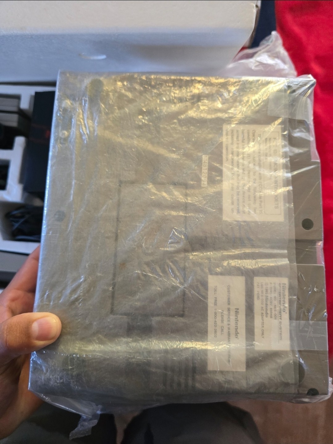 Nintendo Entertainment System With Toys R Us Receipt CIB