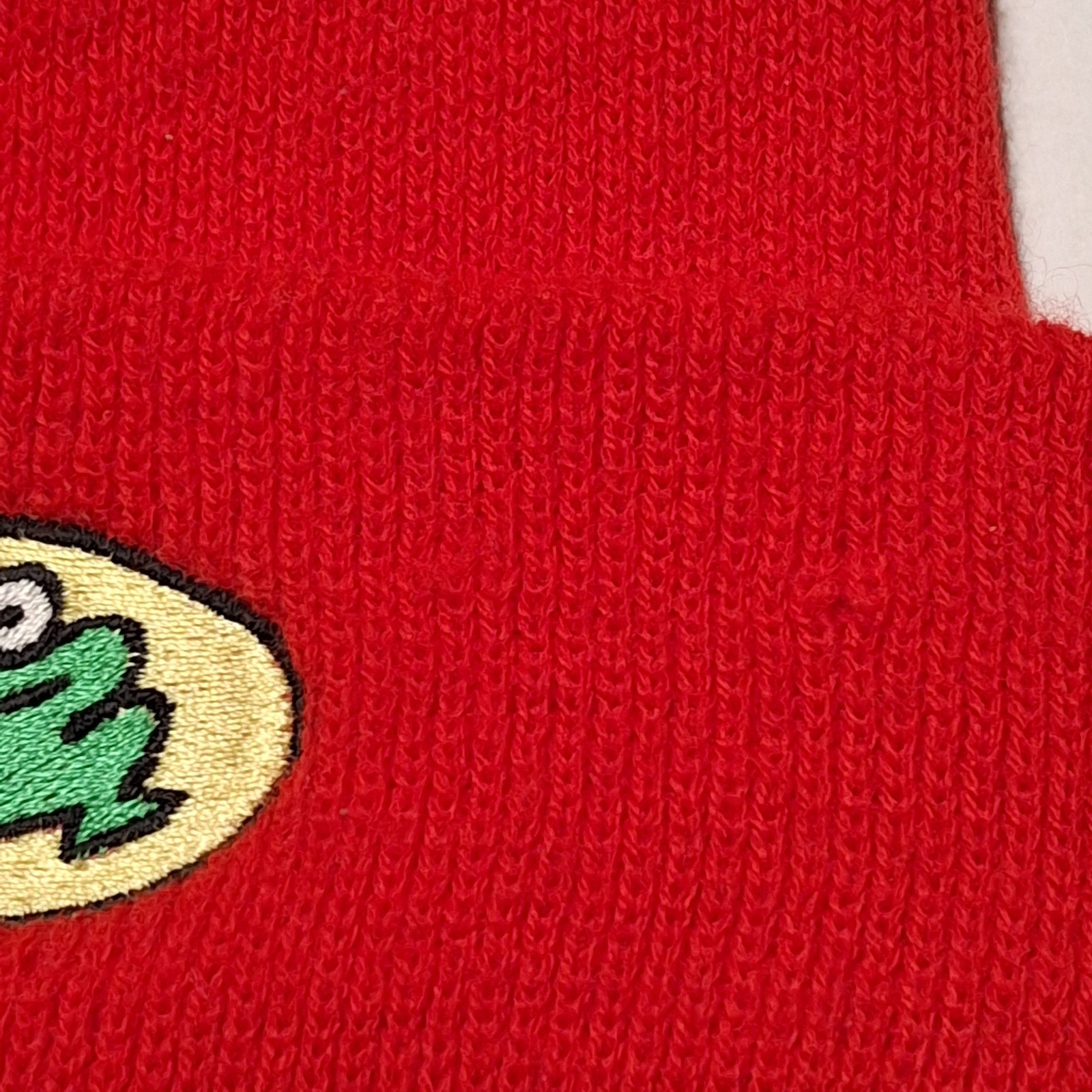 Official SCEA PaRappa The Rapper Promo Set: Red Beanie & Gold Colored Bone Chain