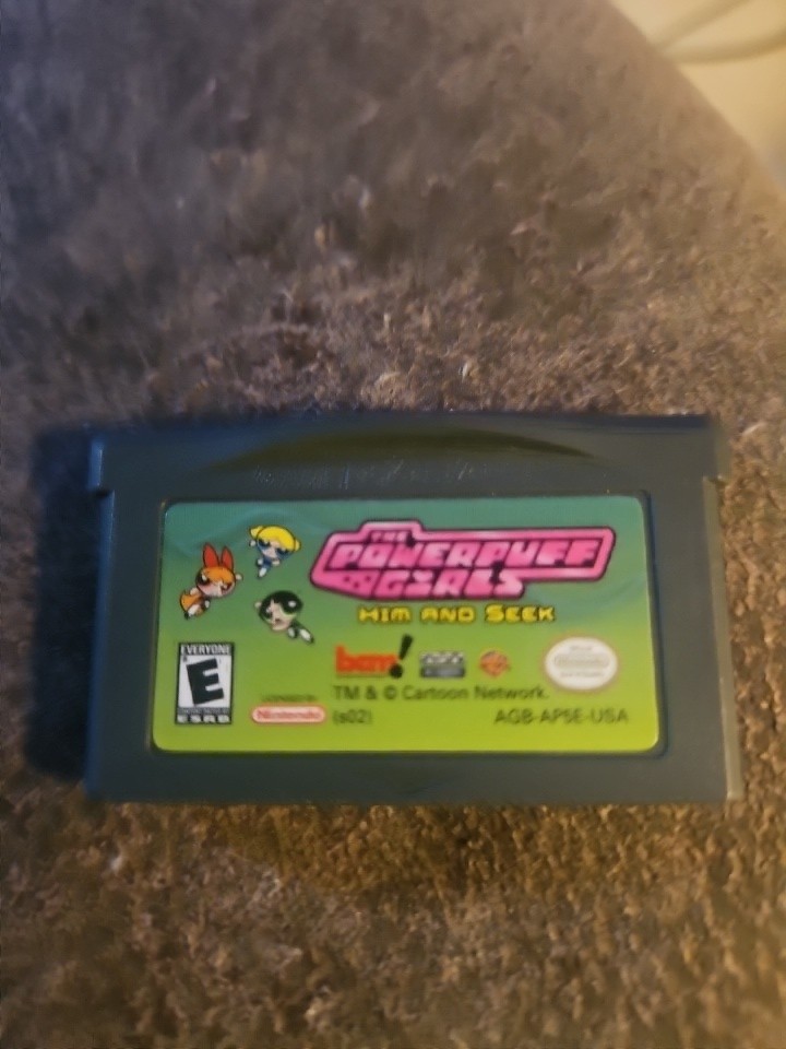 Nintendo Game Boy Advance The Powerpuff Girls Him And Seek Game
