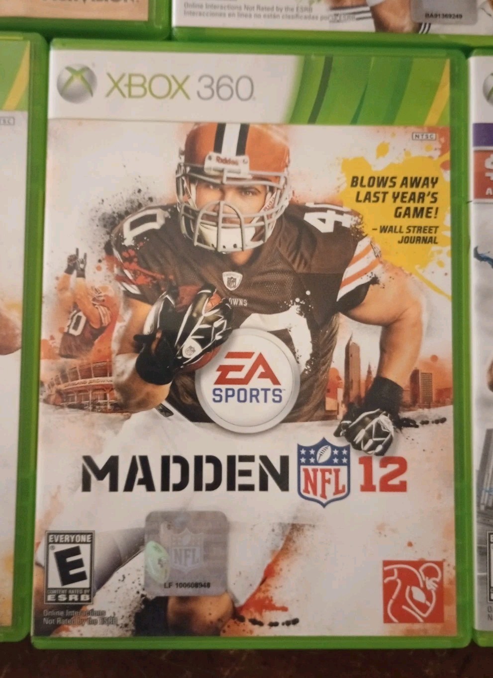 7 XBOX 360 Games Madden NFL 10,11,12,13,FIFA Soccer 12,Tony Hawke Ride,NBA 2K13