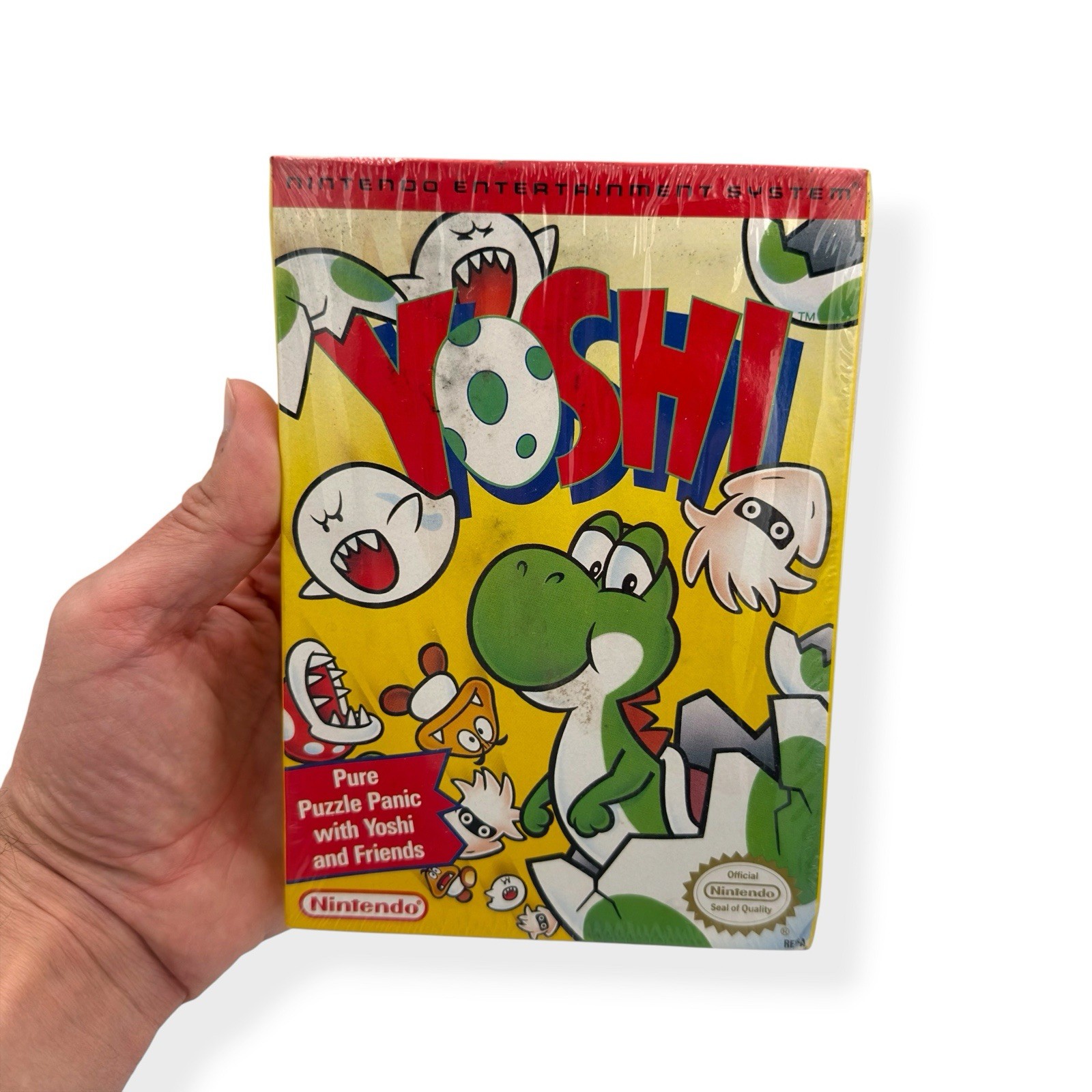 Yoshi (Nintendo Entertainment System, 1992) NEW & FACTORY SEALED! **