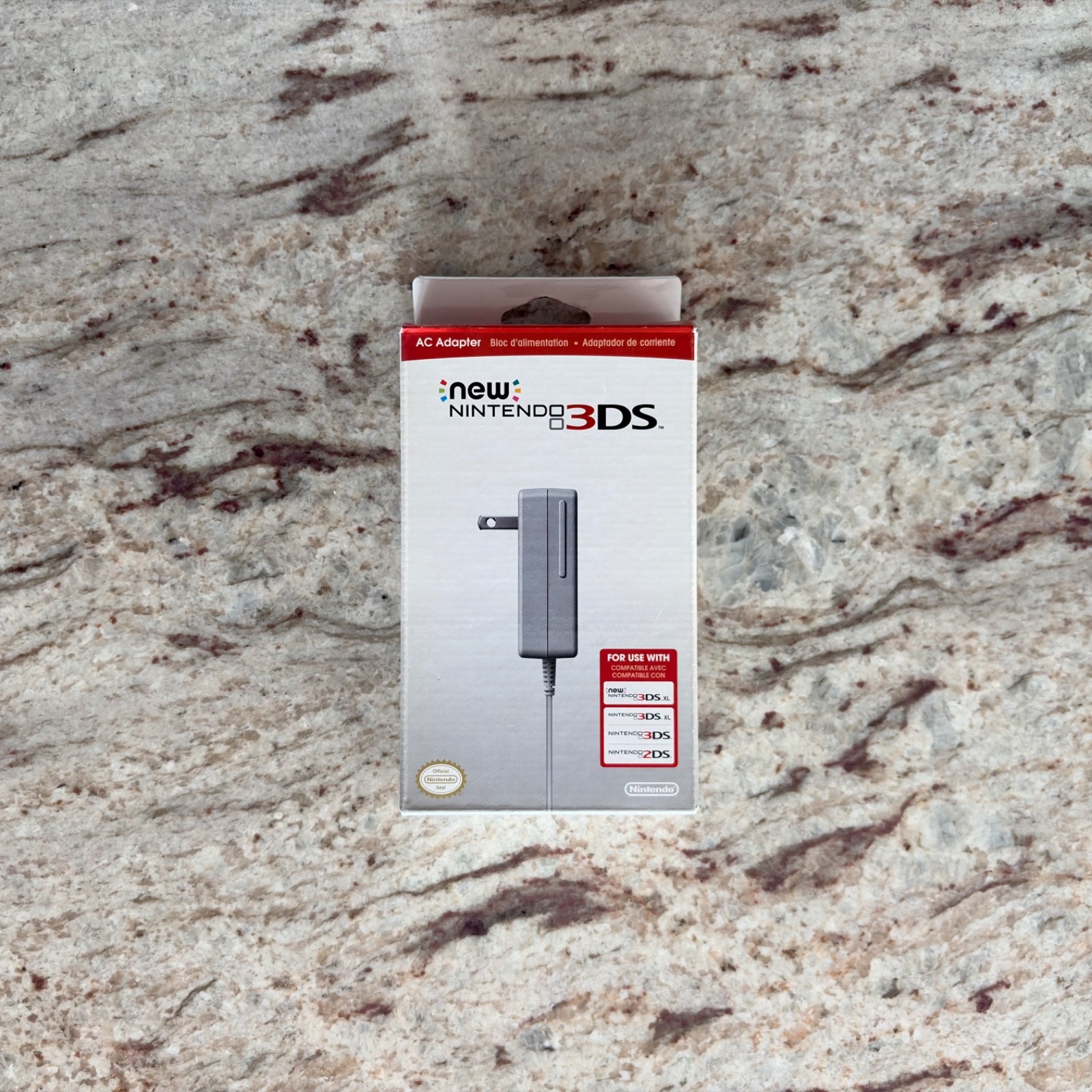 New Nintendo 3DS AC Adapter DSi 2DS 3DS Official Brand New Factory Sealed