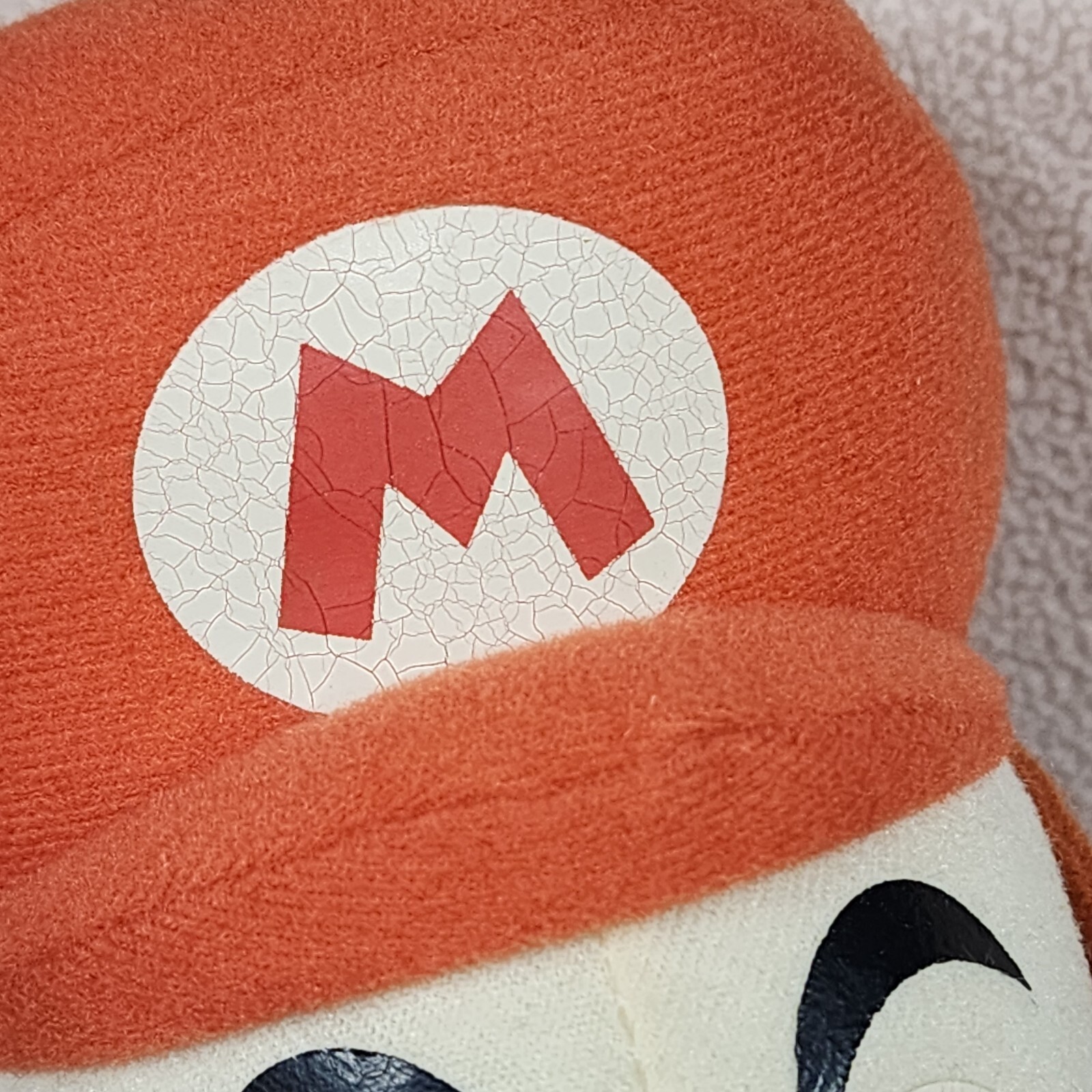 2004 Nintendo Super Mario Bros Mario Plush Kellytoy 12 Inch Blue Eyes Nice Cond
