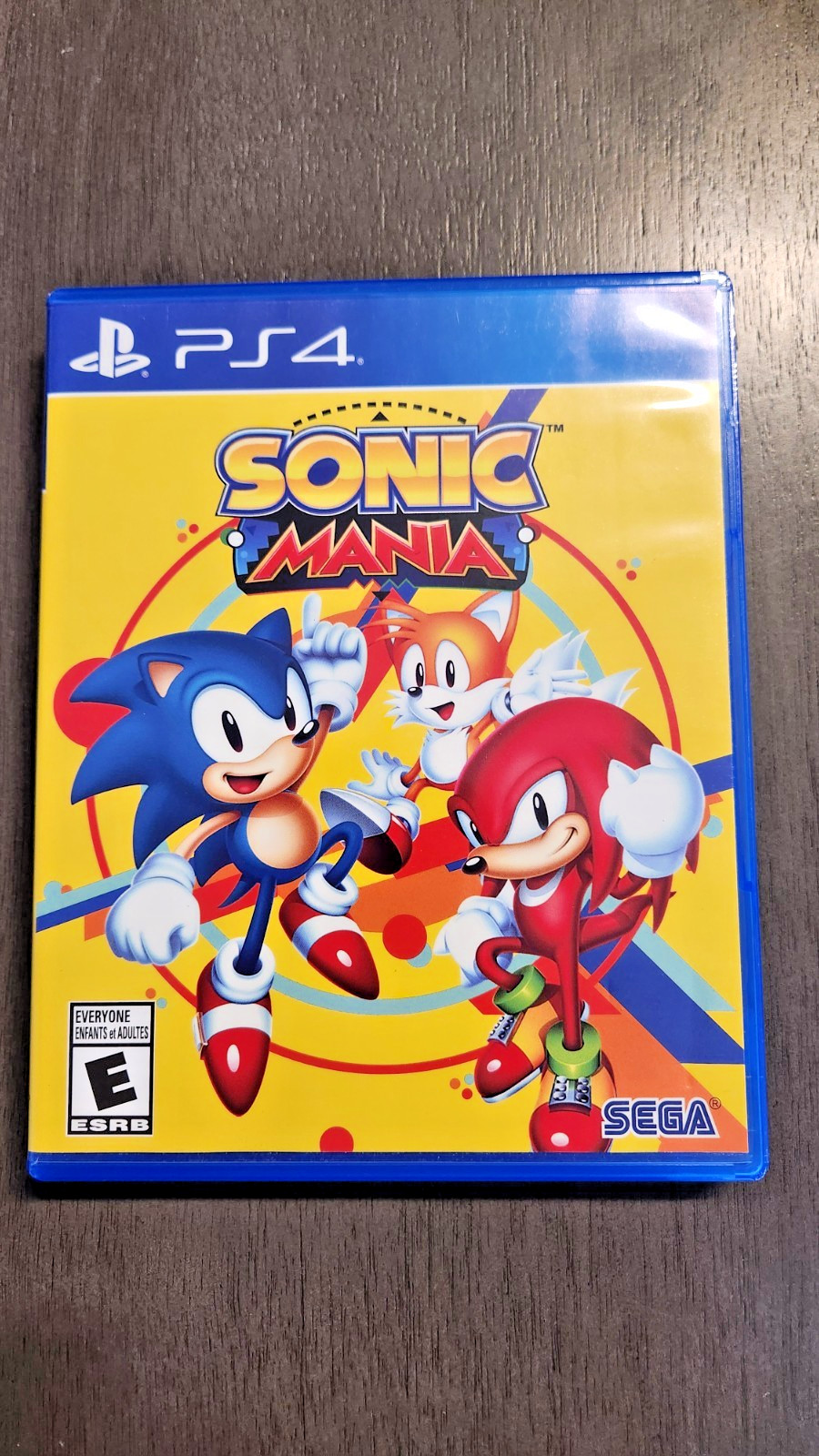 Sonic Mania – PS4 game CD, EXCELLENT condition, TESTED WORKING, IN ORIGINAL BOX