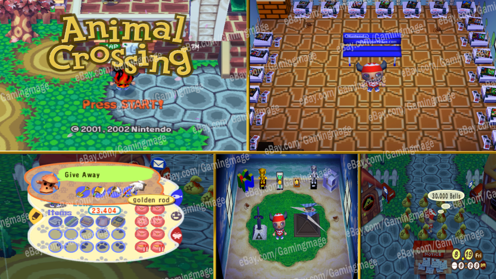 Animal Crossing Gamecube Ṥave Memory Card! (NO GAME)