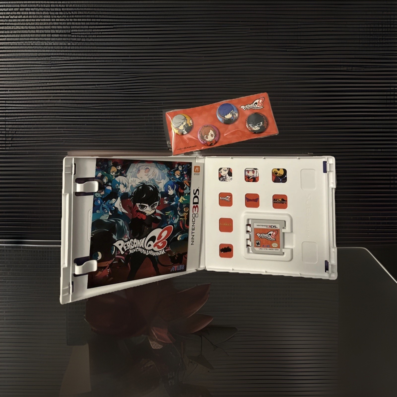 Persona Q2: New Cinema Labyrinth — Launch Edition – CIB – Collector’s Pins