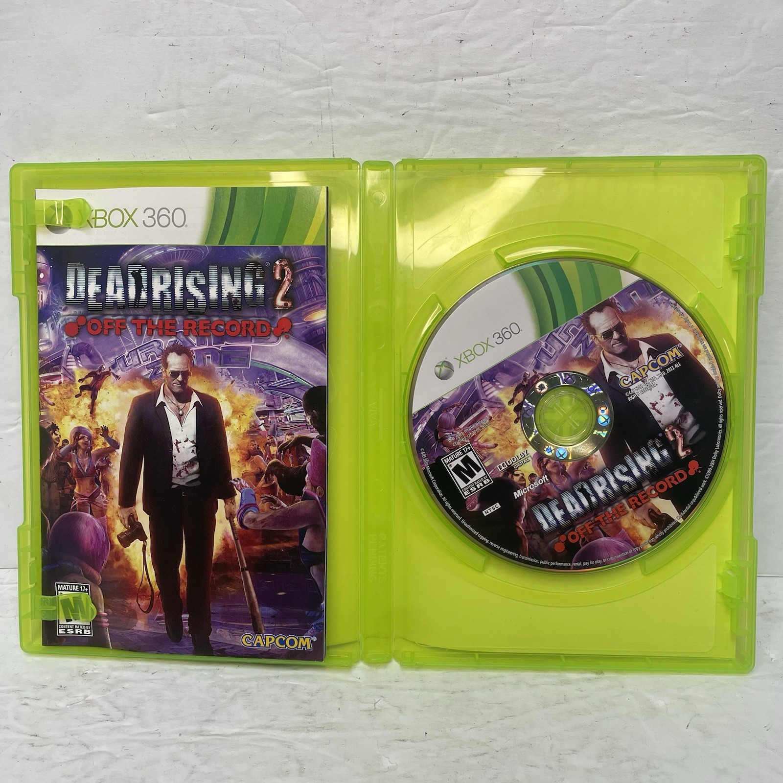 Dead Rising 2: Off the Record (Xbox 360) – TESTED WORKS – DISC VERY GOOD