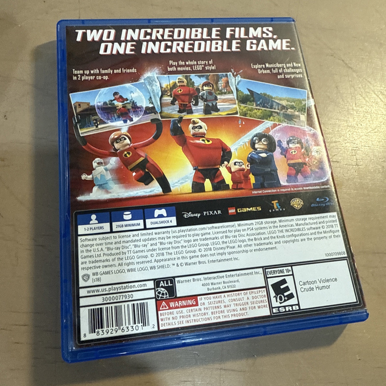 The Incredibles (PlayStation 4, 2018)