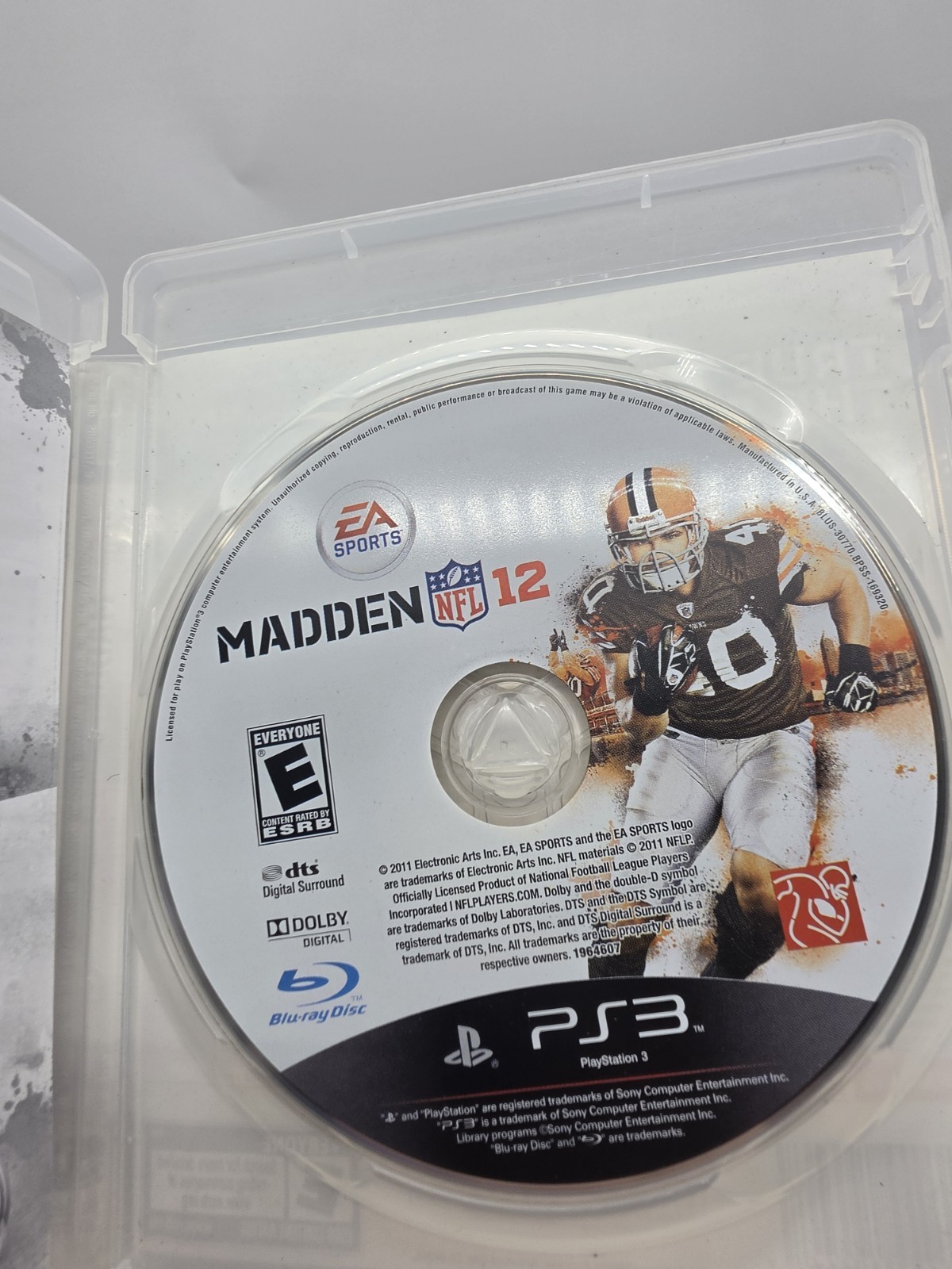 Madden NFL 12 (Sony PlayStation 3, 2011) Cib Complete Mint Tested Working Ps3