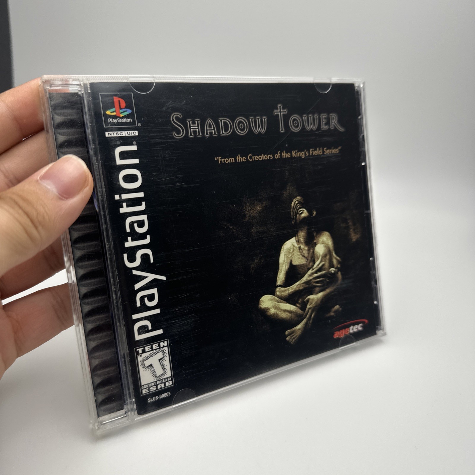 Shadow Tower PlayStation PS1 FromSoftware CIB Complete – Tested W/ Reg Card VGC