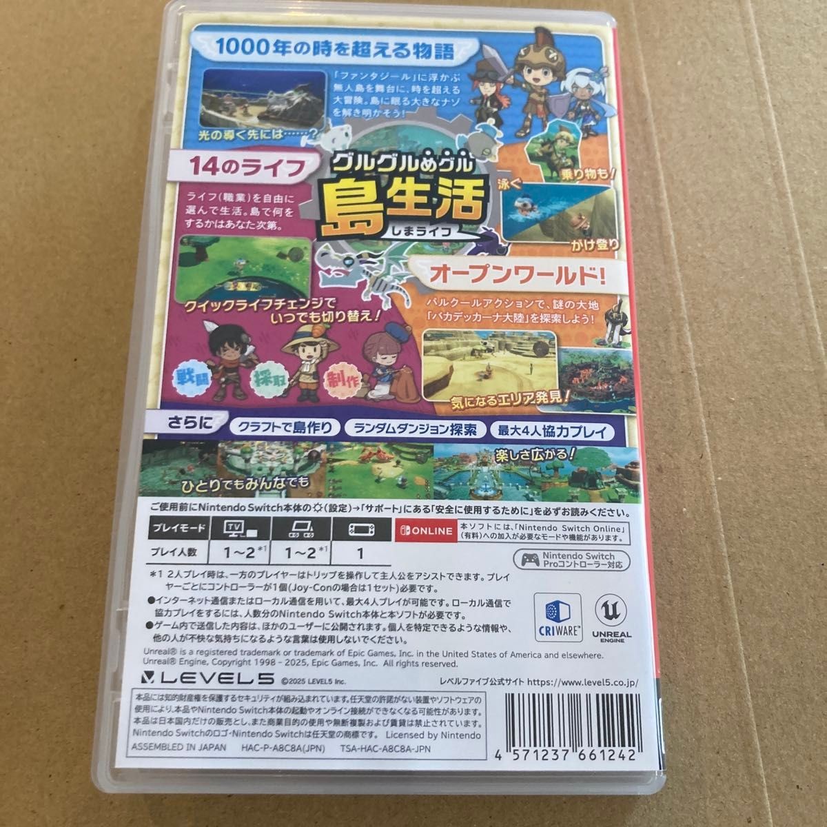 Fantasy Life i Standard Edition Switch Japan Tested Pre-Owned