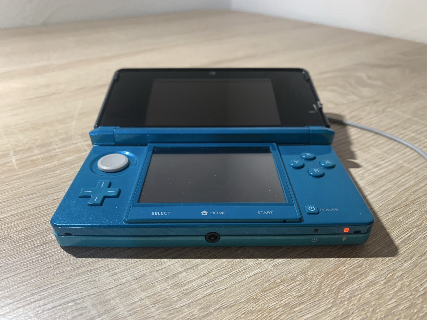 1169 Nintendo 3DS Aqua Blue Excellent TESTED