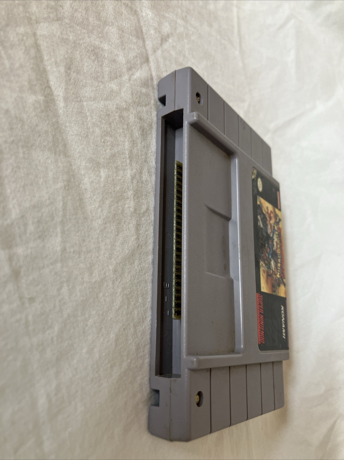 Konami Sunset Riders Game Cartridge for Super Nintendo SNES NTSC-U/C US/Canada