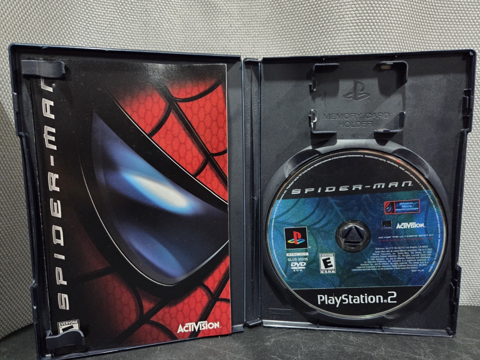 Spider-Man (Sony PlayStation 2, 2002) PS2 CIB Complete In Box Tested And Working