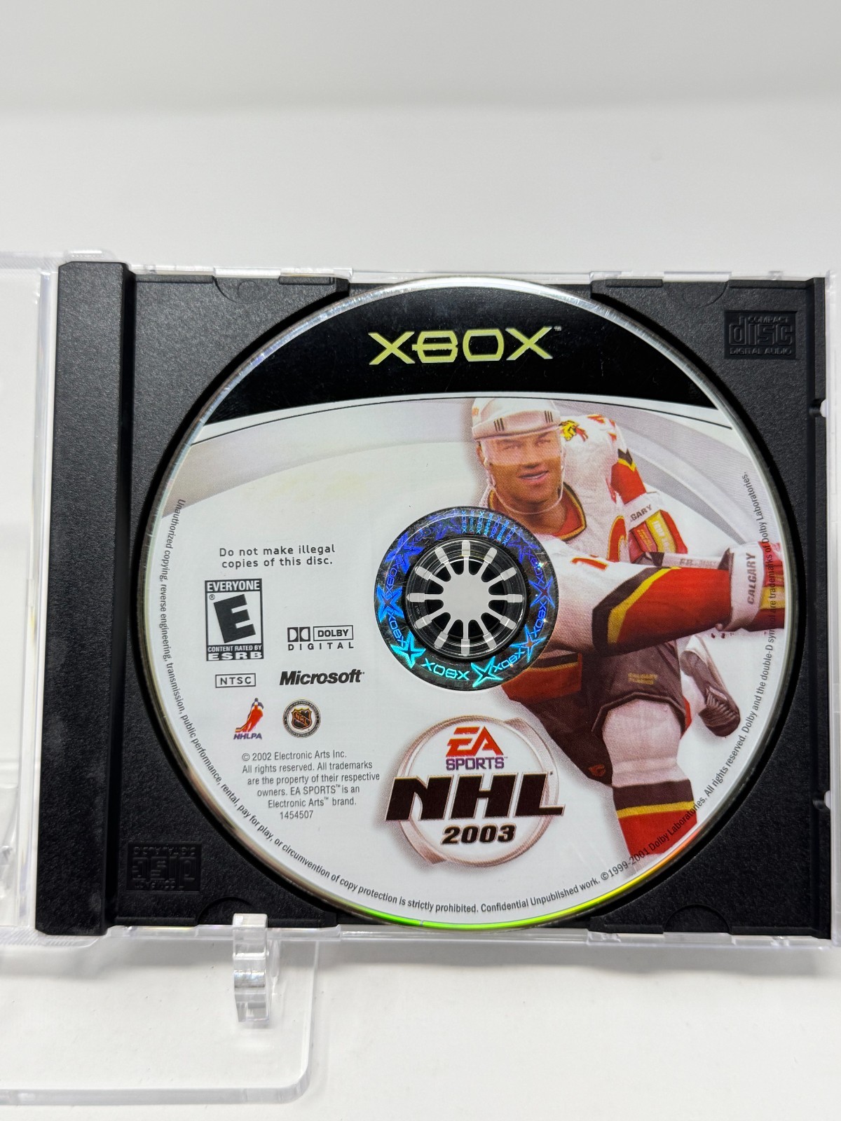 NHlL 2003 Xbox Loose Tested Working
