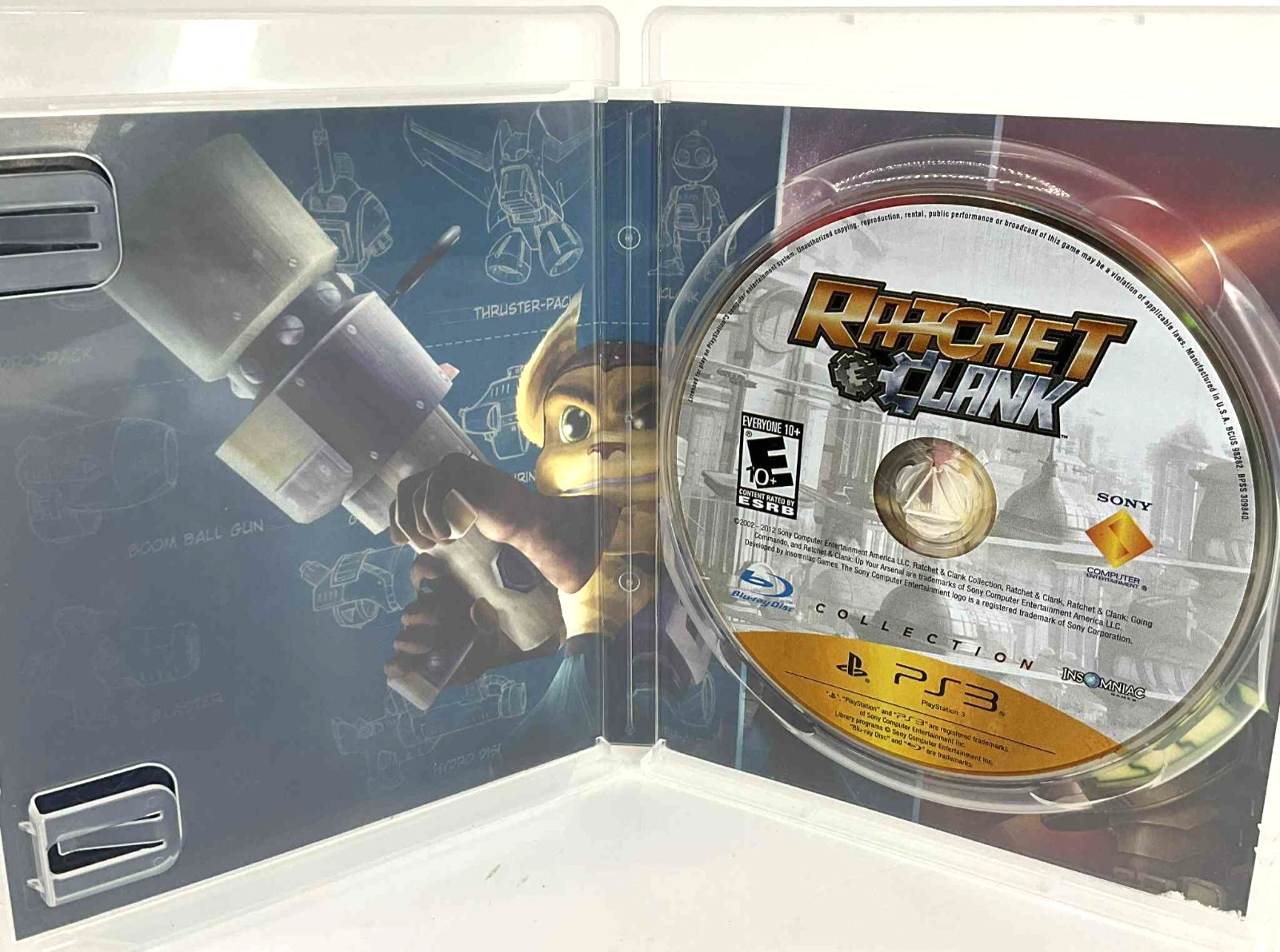 Playstation3 PS3 Ratchet & Clark Video Game