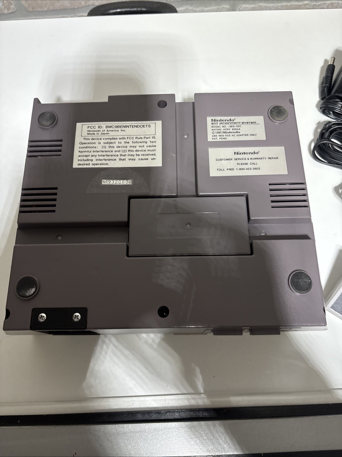 NES Console TESTED As-Is