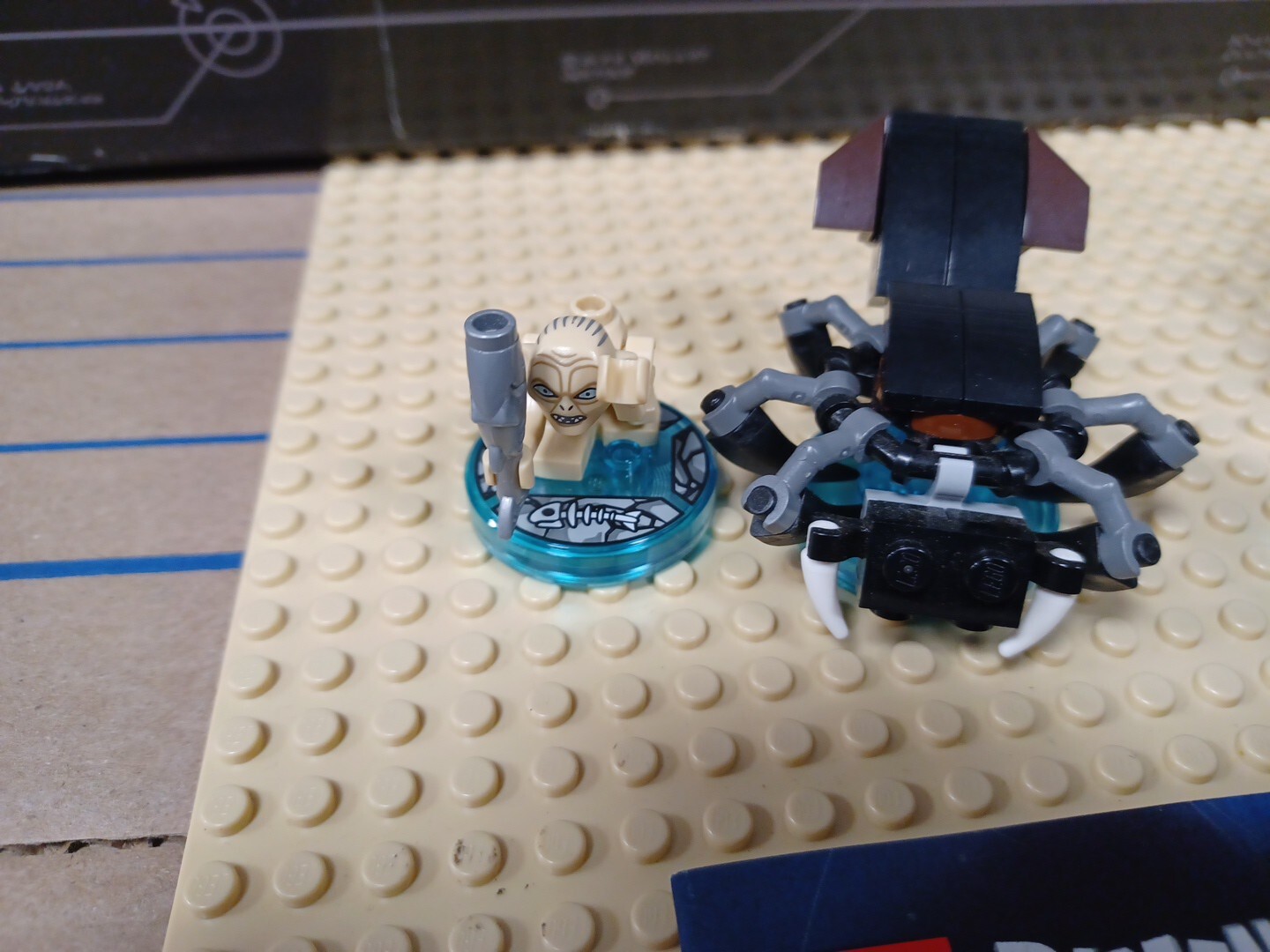 Lego Dimensions Lord of the Rings Lot 71218 71220 Gollum Gimli